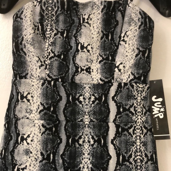 Jump Apparel Snakeskin Print Dress - Picture 3 of 7